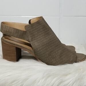 Franco Sarto Helix Slingback Peeptoe Bootie